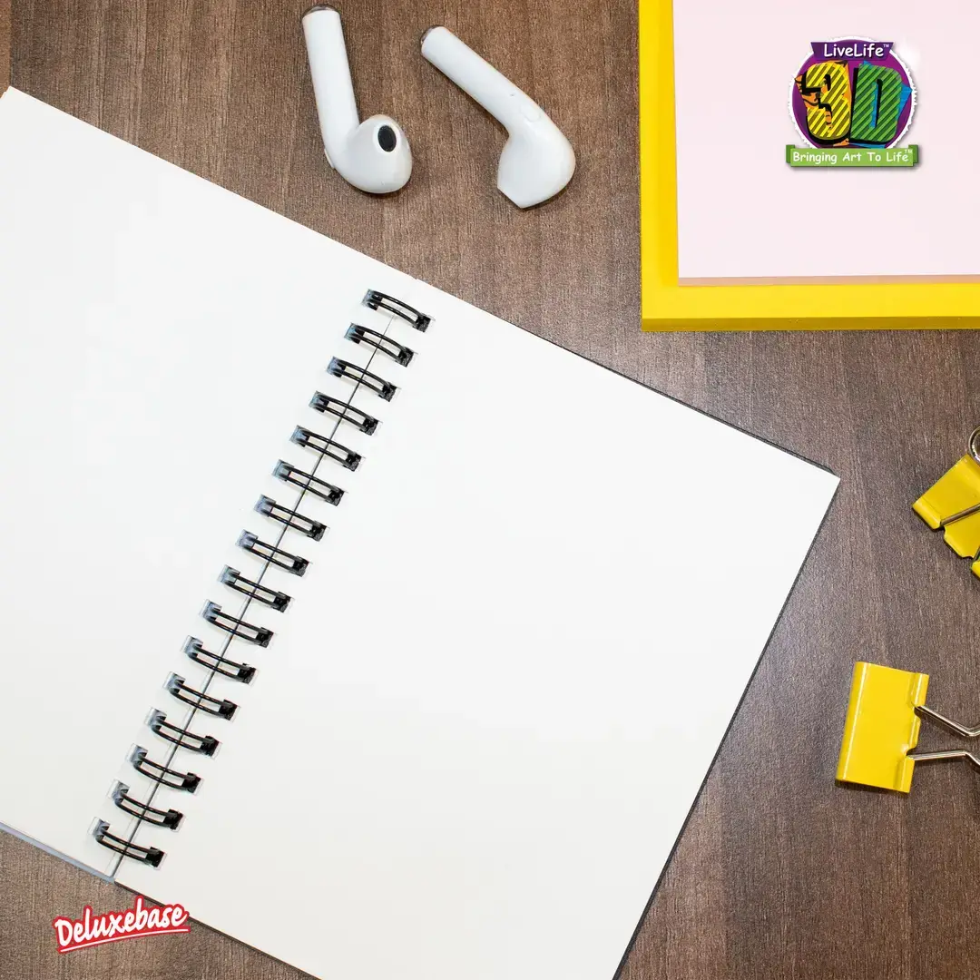 Deluxebase - Wholesale Notebook - 3D LiveLife 4" x 6" Jotters - Antarctic Majesty1