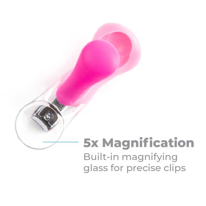 Primo Passi – Tesoura e corta-unhas – Bebé por atacado – Primo Passi Cortador de Unhas para Bebé, Rosa1