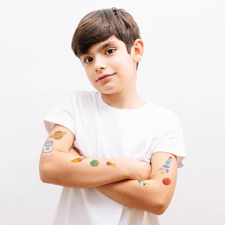 Annikids - Wholesale Temporary Tattoo - Kids - Space tattoos1