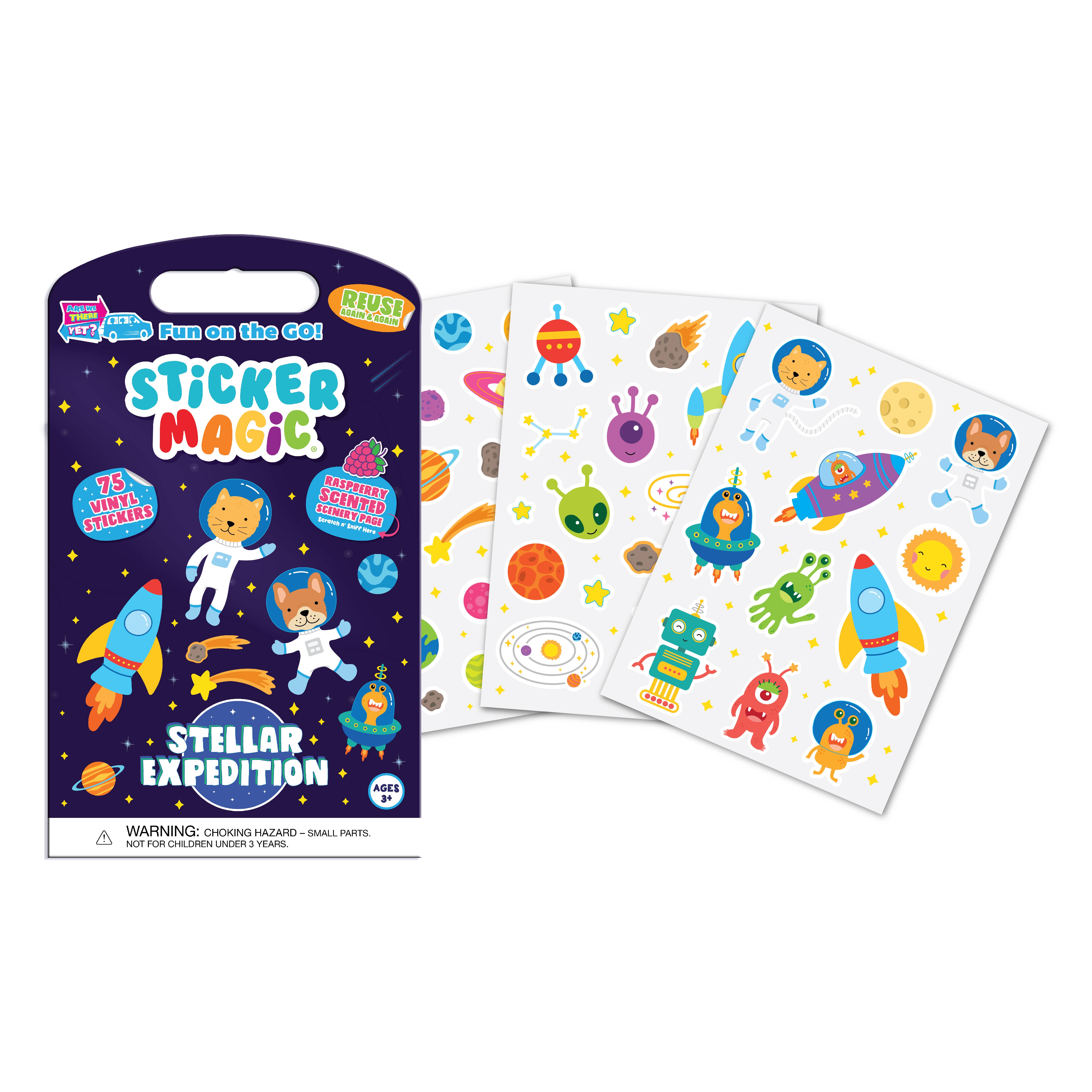 Scentco, Inc - Vente Autocollant - Enfant et bébé - Autocollant Magic - Stellar Expedition1