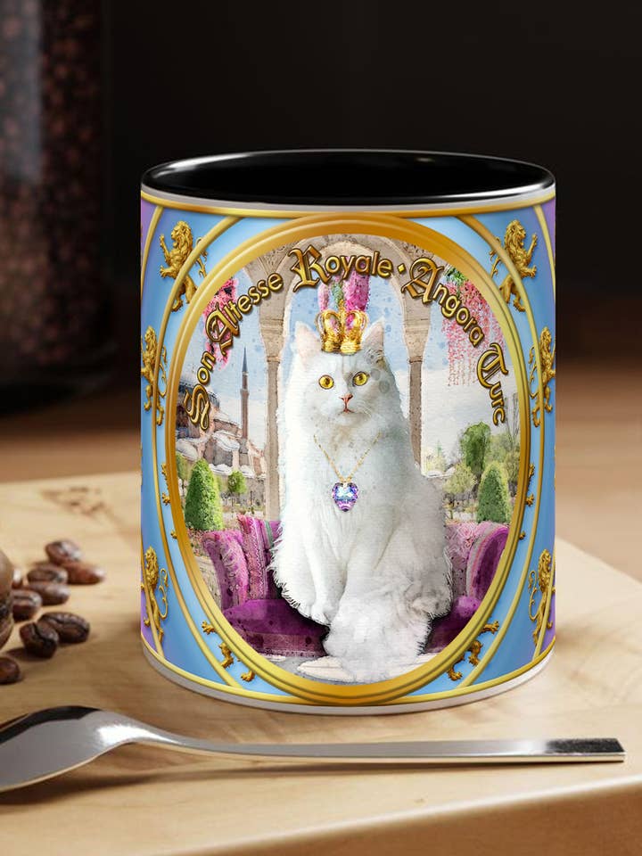 MUG Chat - TYRKISK ANGORA - Kollek. "Hans Kongelige Højhed" for engroshandel hos Miss Iz