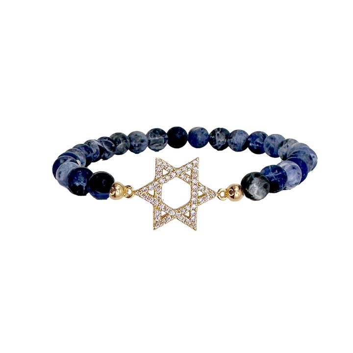 Love, Lisa - Wholesale Beaded Bracelet - Lani Star of David Bracelet11