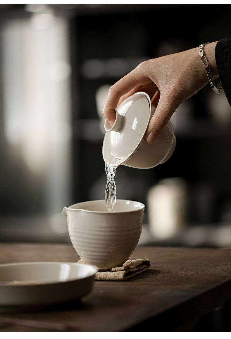 Gohobi （We cover U.S. import duties） – wholesale Tea pot – Gohobi Grass Wood Ash Glaze Large Gaiwan6