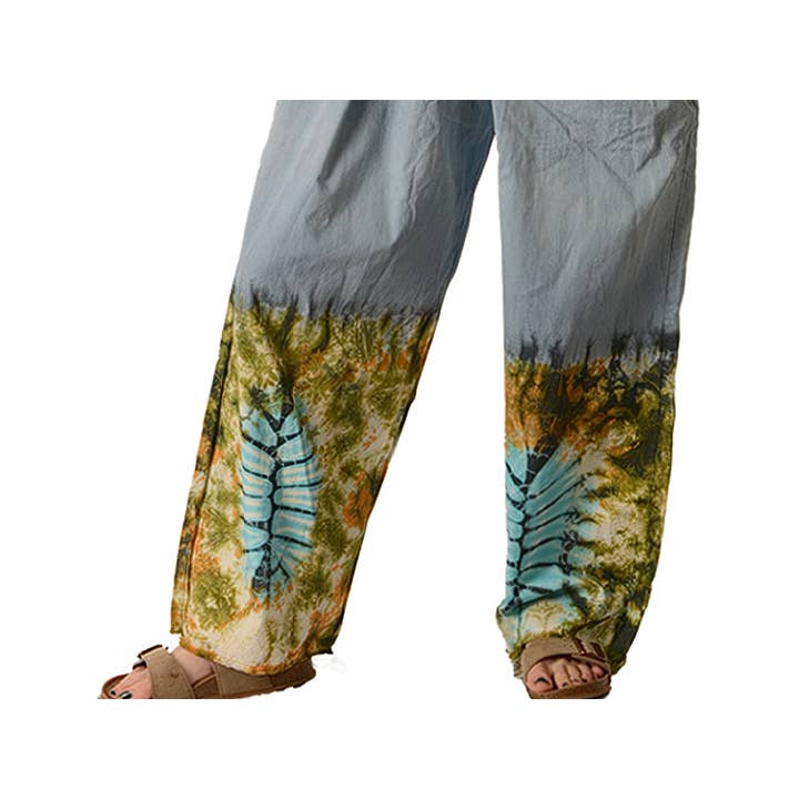 Gypsy Rose - Wholesale Overalls - Women's - Tye Dye Denim Overalls2