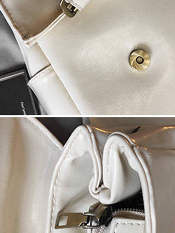 UZ Wholesale Store – Großhandel Rucksack – Damen – Einfacher einfarbiger Vintage-Rucksack13