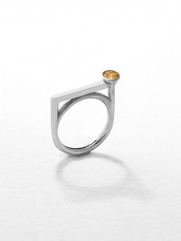 Straight Comet-ring voor wholesale door GALERIE WENGE