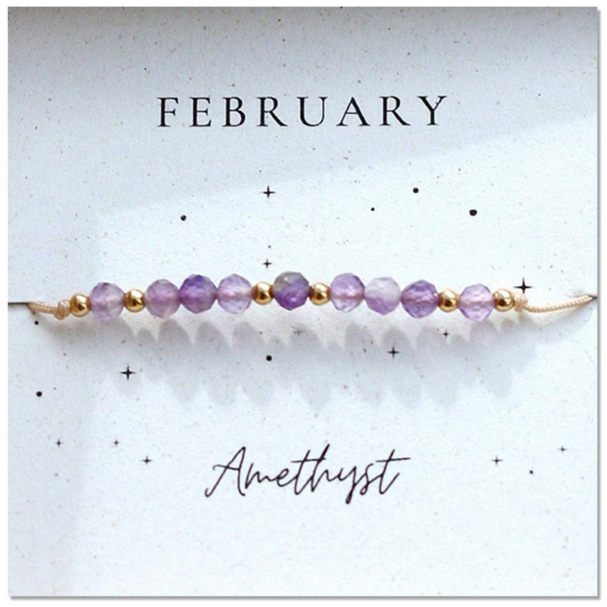 ACCITY - Wholesale Beaded Bracelet - HANDMADE SEMI-PRECIOUS STONE BEADED BRACELET_CWAB46301