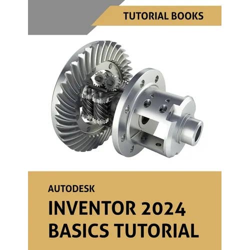 Books by splitShops - Wholesale Technology & Engineering - Autodesk Inventor 2024 Basics Tutorial: (Colored) - Paperback