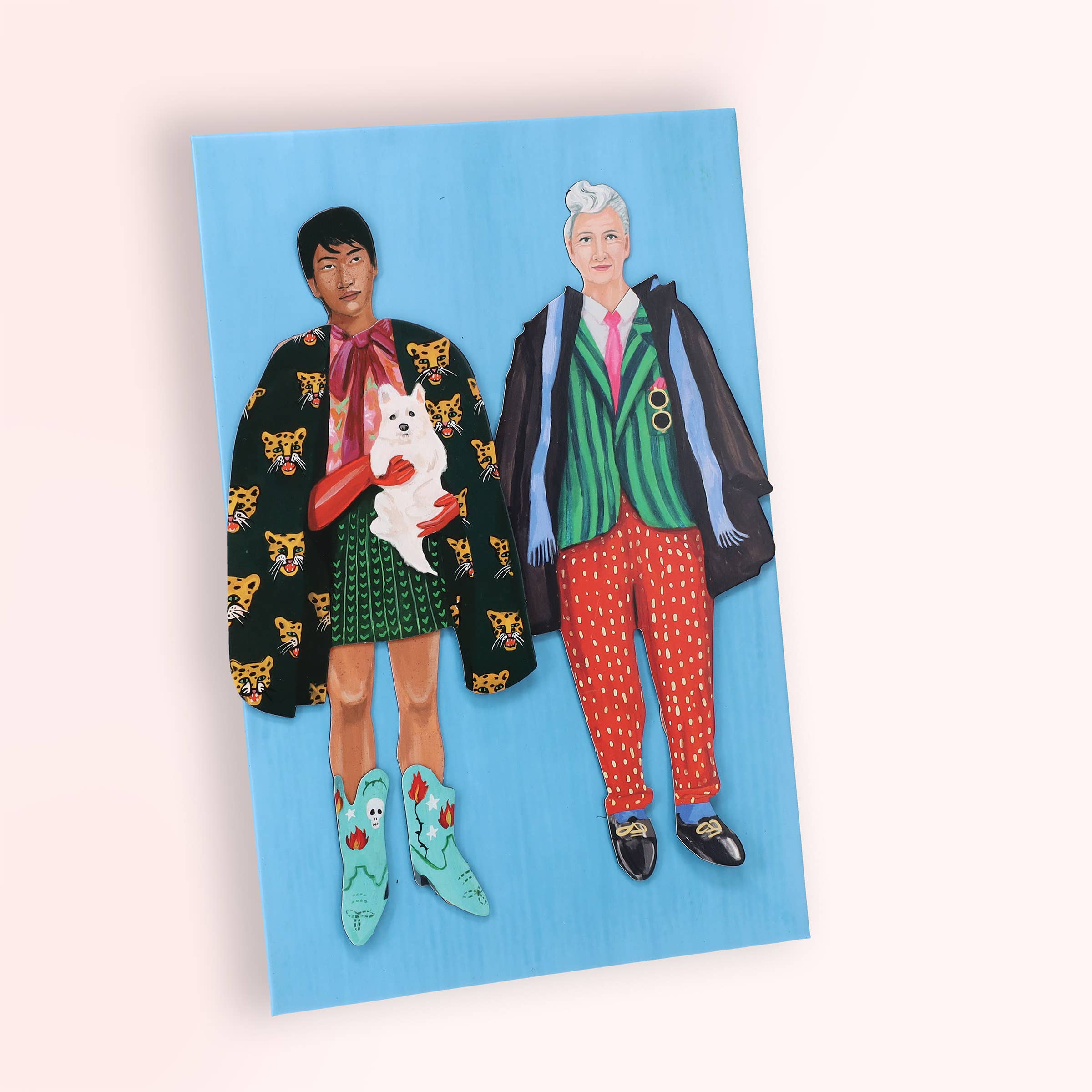 Chronicle Books - Wholesale Magnet - Fearless Fashion Magnetic Dolls9