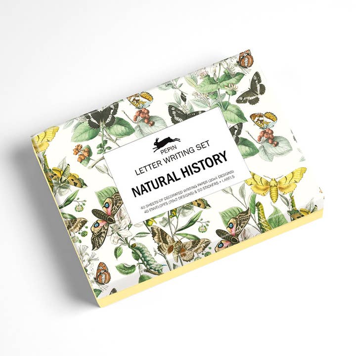 Natural History - nytt brevskrivningsset för wholesale av Pepin Press