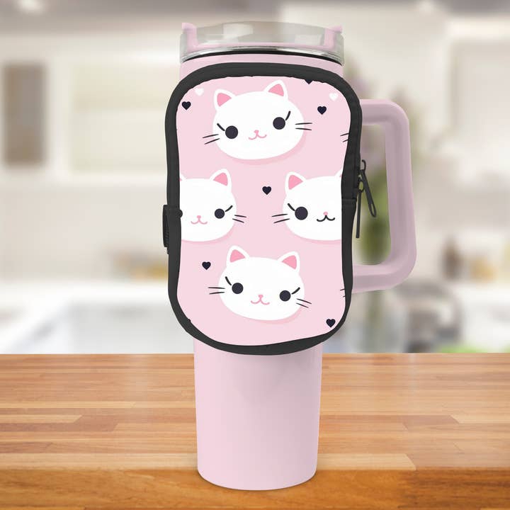 🧃🎒 Borsa per Bicchiere per Bambini – Per i Piccoli Sorseggiatori! 🐻🌈 per la vendita all'ingrosso da parte di August Nine Home