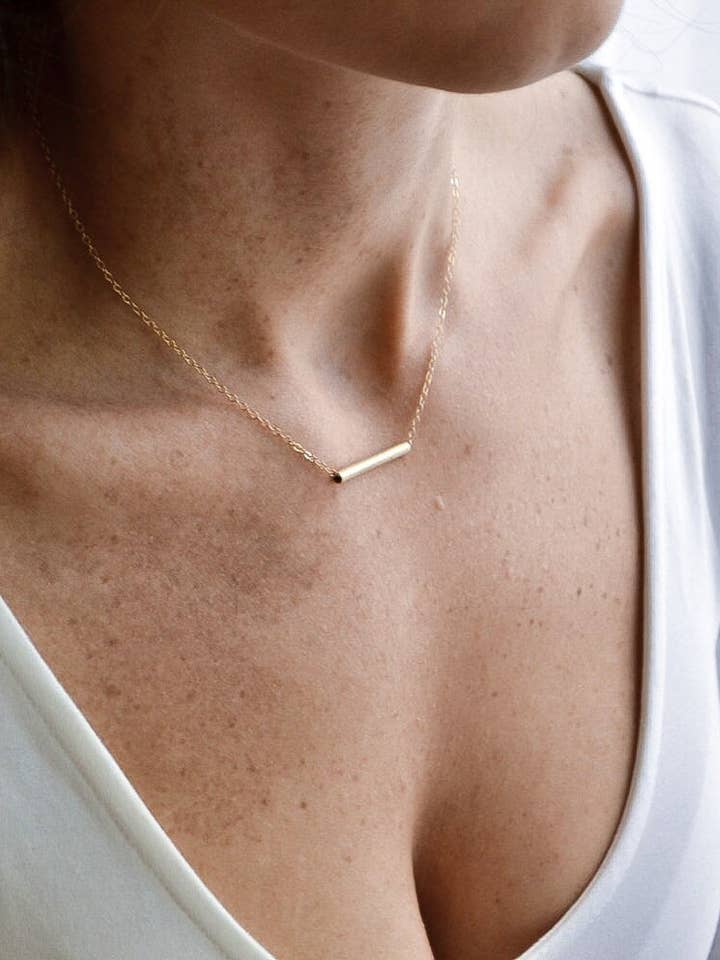 Bar Necklace for wholesale by Andrea Watson Designs