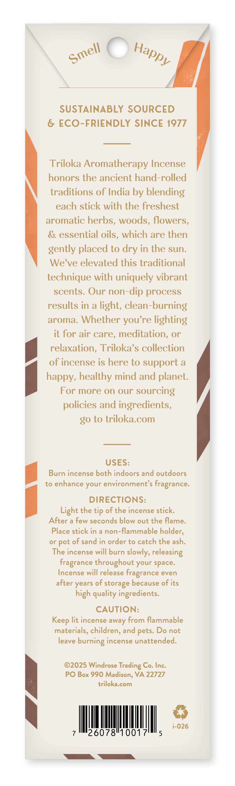 Triloka - Wholesale Incense - Triloka Cinnamon Spice Original Incense1