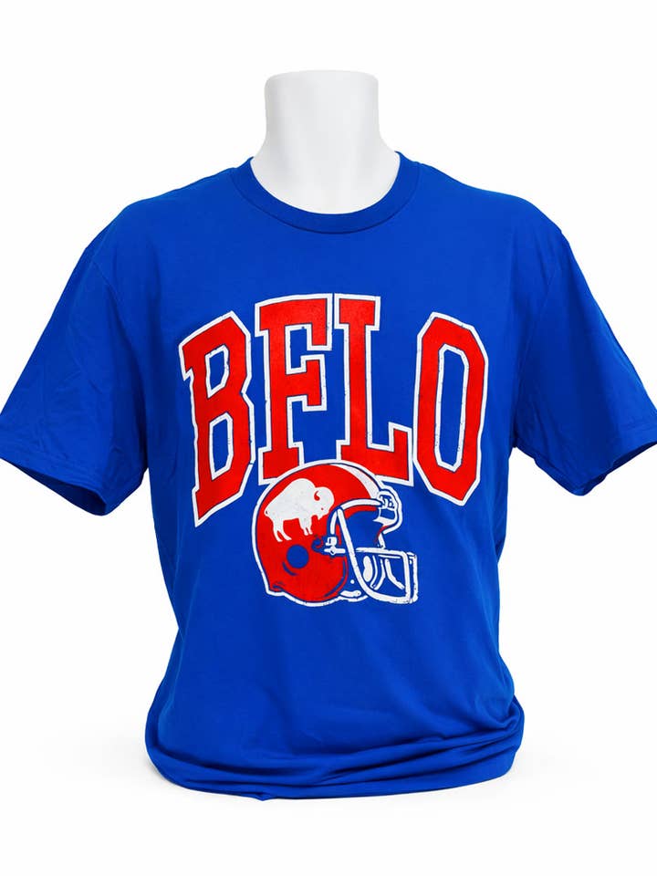 BFLO inverse helmet unisex t-shirt for wholesale by My Buffalo Shirt
