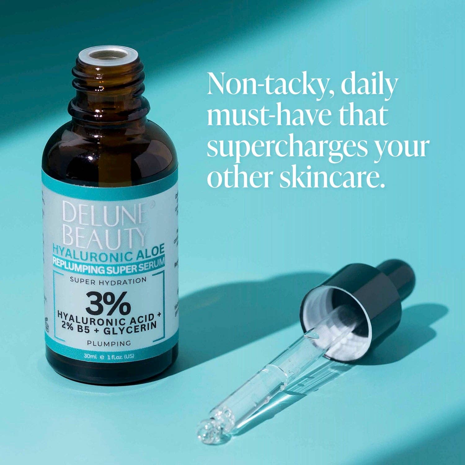 Delune - Wholesale Facial Serum/Concentrate - 3% Hyaluronic Aloe B5 Face Serum5