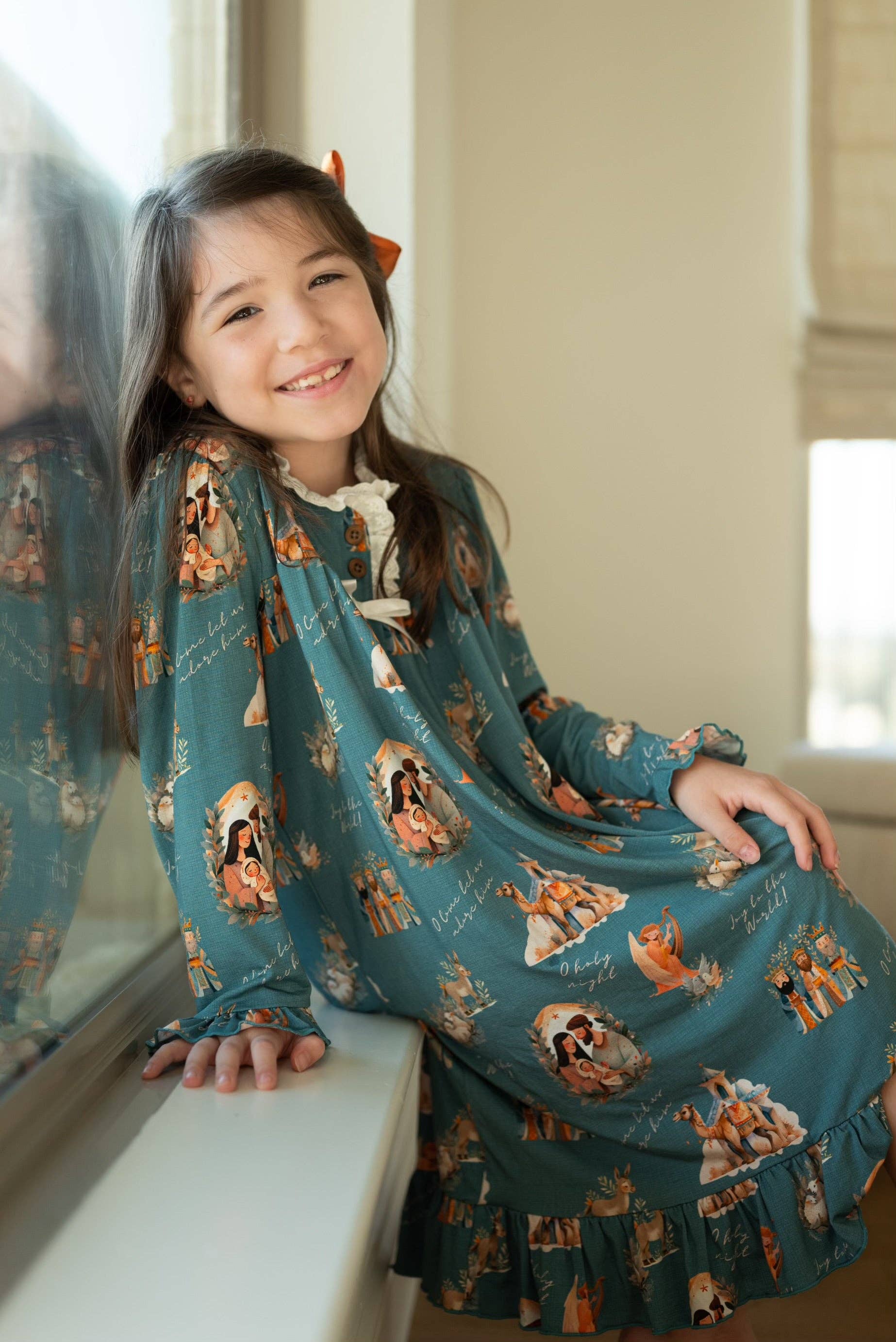 Riley & Rett – Engroshandel Kjole - Baby – O' Holy Night julemorgenkjole1