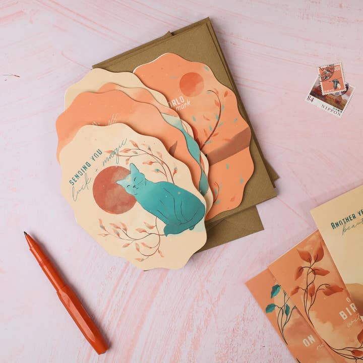 I am Roxanne - Wholesale Good Luck Card - Lucky Magic Cat Card | Good Luck Cards | Magic Cat Card6