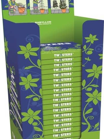 Twisters Retail Display Bin - full for wholesale by Gourmet Gardener