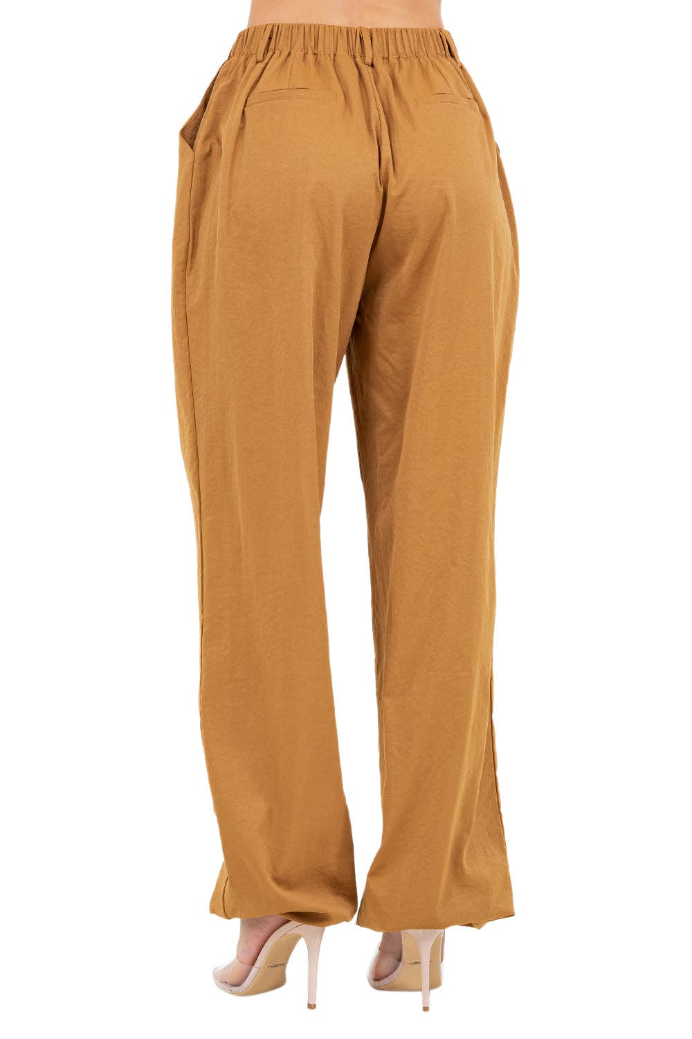Brown WOMEN FASHION HAREM LEG PANTS for wholesale on Faire4
