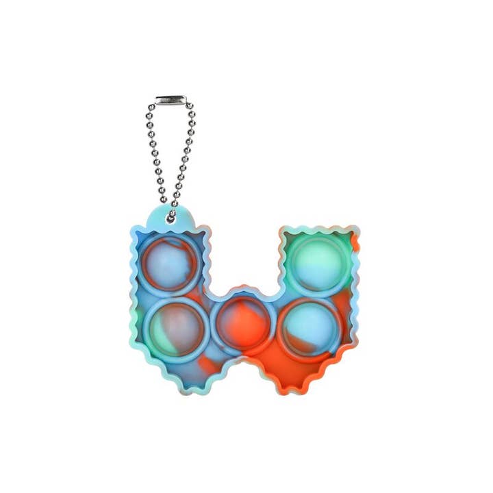 Fidget Toys Plus – wholesale Keychain – Unisex – Letter Keychain Popper21