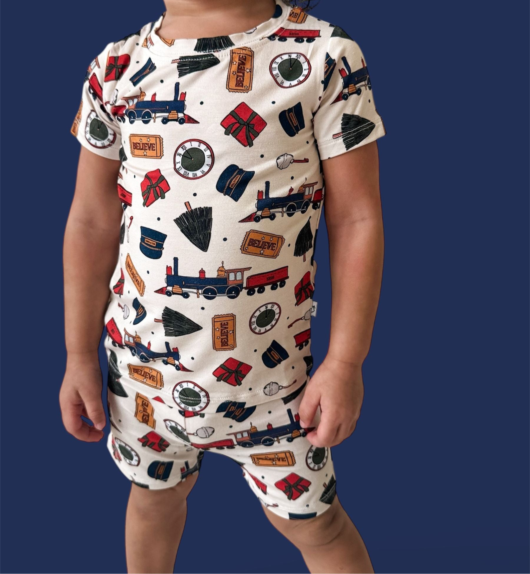 Dream Big Little Co. – Engroshandel Pyjamasæt - Børn – POLAR MAGIC EXPRESS DRØMME KORT SÆT13