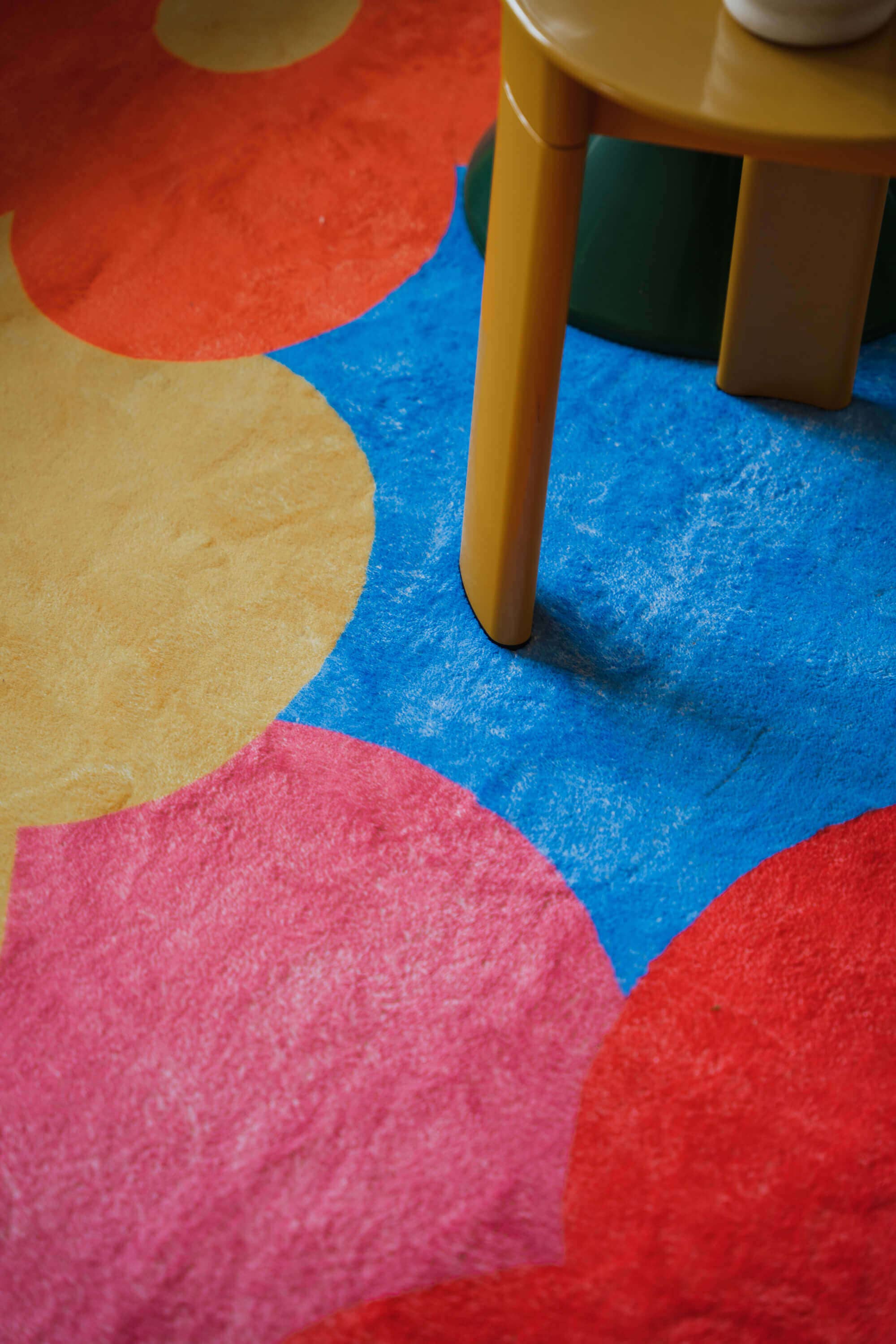 Multicolor Funky Flowers Rug for wholesale on Faire6