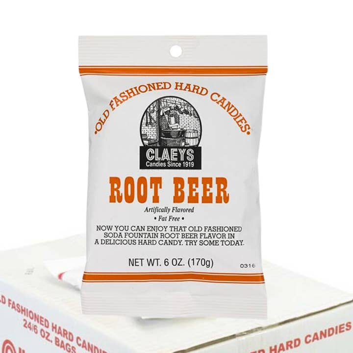 Claey's Rootbeer Peg Bag 6 oz Single Bag for wholesale by Shop The King