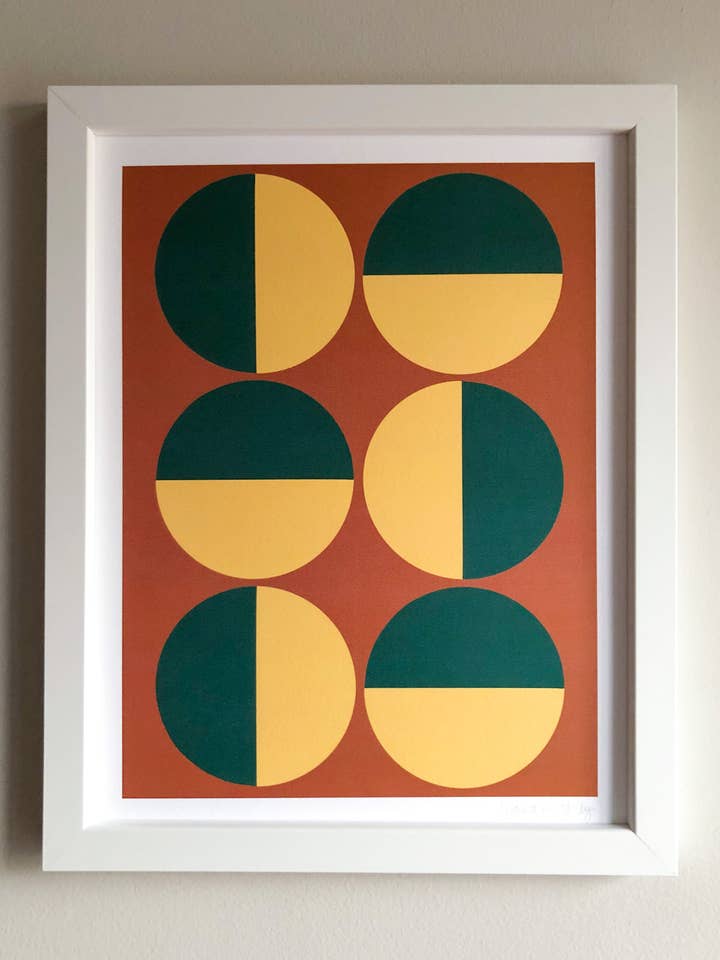 Circle 1 Art Print for wholesale by Figure Form