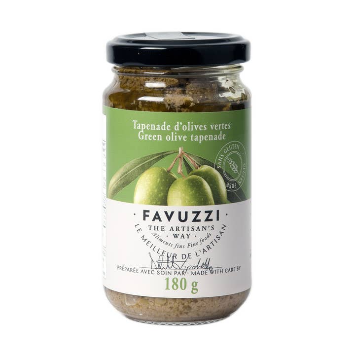 Green Olive Tapenade for wholesale by Favuzzi (Canada)