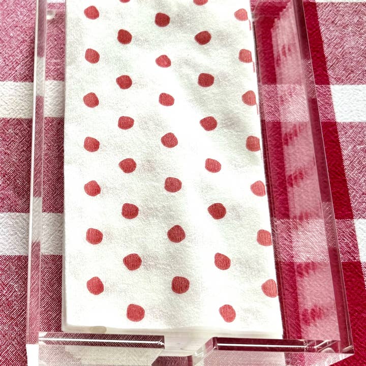 CJ Gift Goddess – wholesale Napkin holder – Clear Acrylic Guest Towel Napkin Holder3