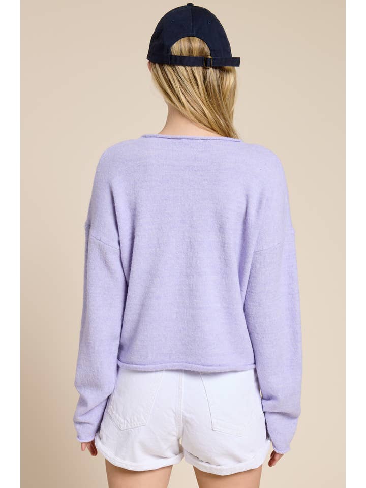 Mimosa - Wholesale Knit Sweater - Women's - Essential Pullover Sweater Top2