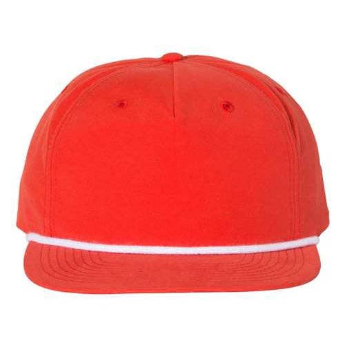 Kodiak Wholesale - Wholesale Flat Brim Cap - Unisex - Richardson 256 Umpqua Rope Snapback Cap - Custom Leather Patch Hat | No Minimals | Volume Tiered Pricing10