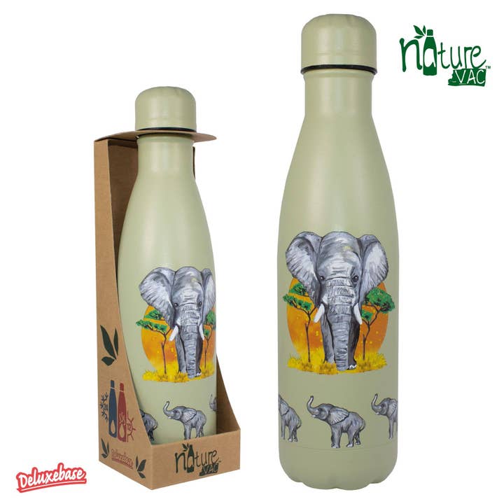 NatureVac - Elephant Insulated Bottle, 500ml for wholesale by Deluxebase