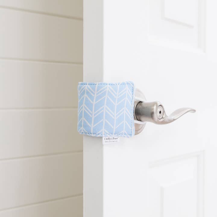 Birch Blau Modern Chev Cushy Closer für den Großhandel von Cushy Closer