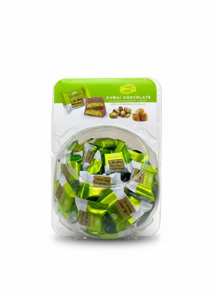 Aladdin – wholesale Chokladkaka – Antep Pistage Kadayif Dubai Choklad 16g Turkisk Halal1