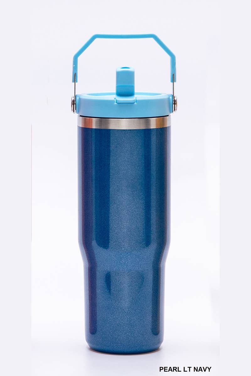 42POPS – Großhandel Thermotasse/-becher – 42POPS 30oz Edelstahlbecher mit Trinkhalm und Klappgriff37