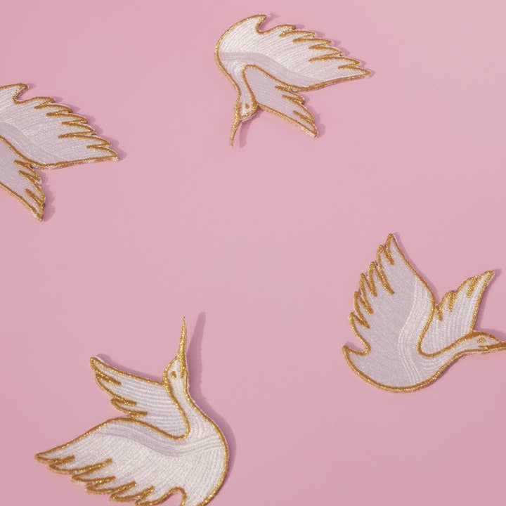 MALICIEUSE - Wholesale Patch - Iron-On Patch Stork1