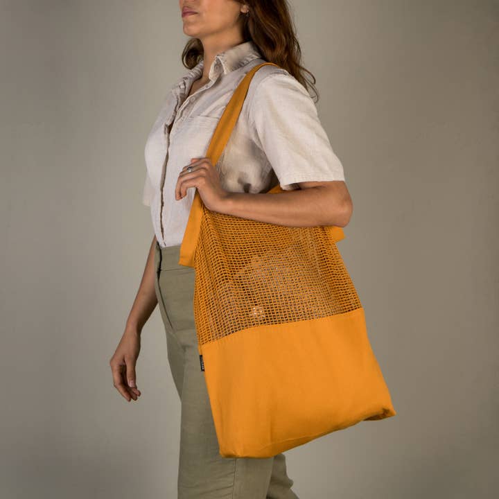 Danica Heirloom - Wholesale Tote Bag - Women's - Ochre Mercado Tote Bag1
