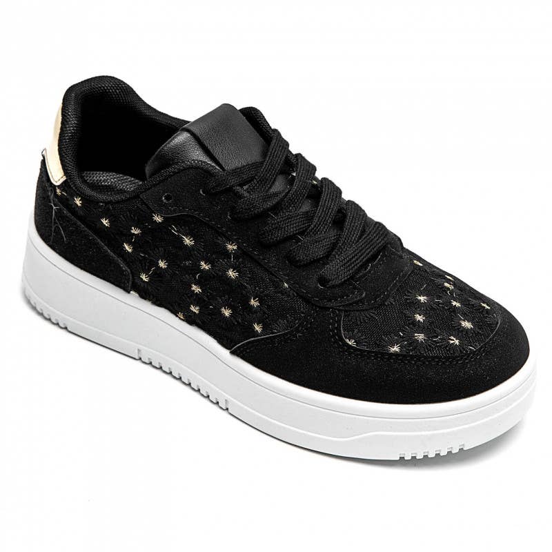 idealshoes - Wholesale Sneakers - Dames - idealshoes dames sneakers met bloemenprint24