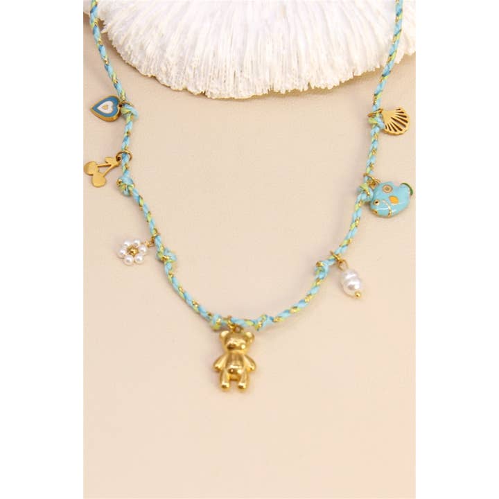 BELLISSIMA BIJOUX - Wholesale Kids Necklace - Kids - Doudou Charms Necklace – Fun & Regressive Touch2
