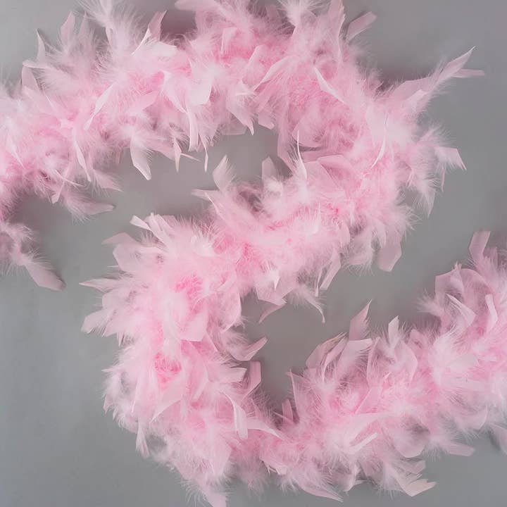 Zucker Feather Products - Wholesale Feathers - Chandelle Feather Boa - Lightweight - Candy Pink