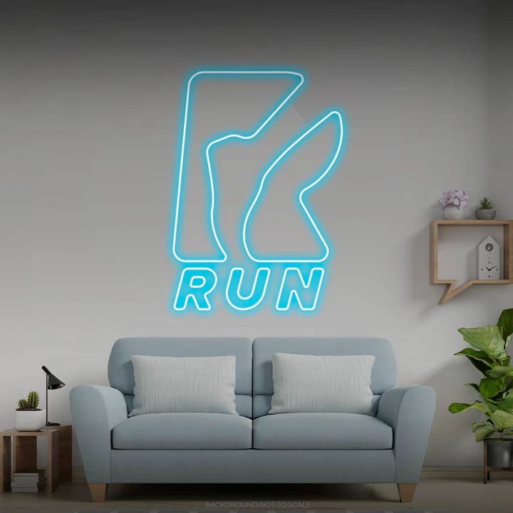 LED-Neonlicht mit Lauffuß-Silhouette für den Großhandel von Helloneon