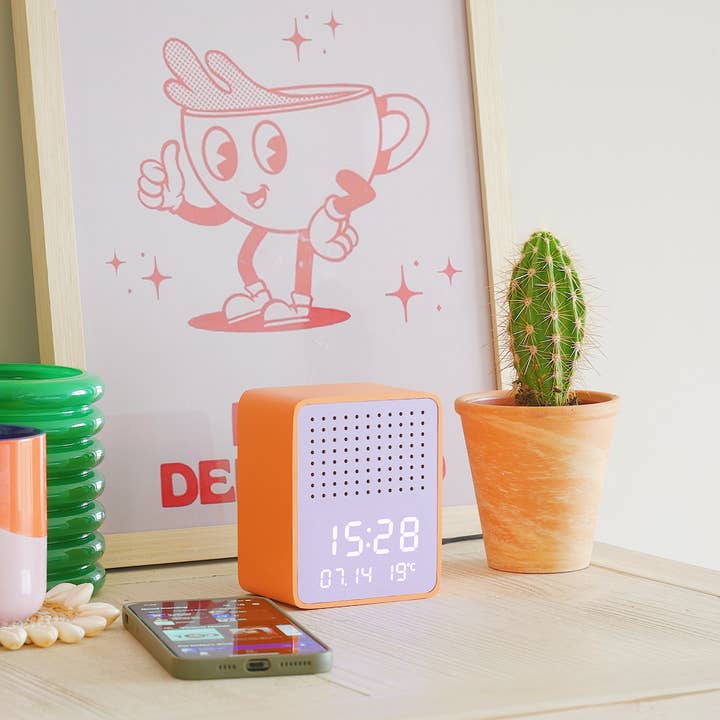 Steepletone UK Ltd – Engroshandel Højtalere – Rise Play - Bluetooth-højttaler og vækkeur