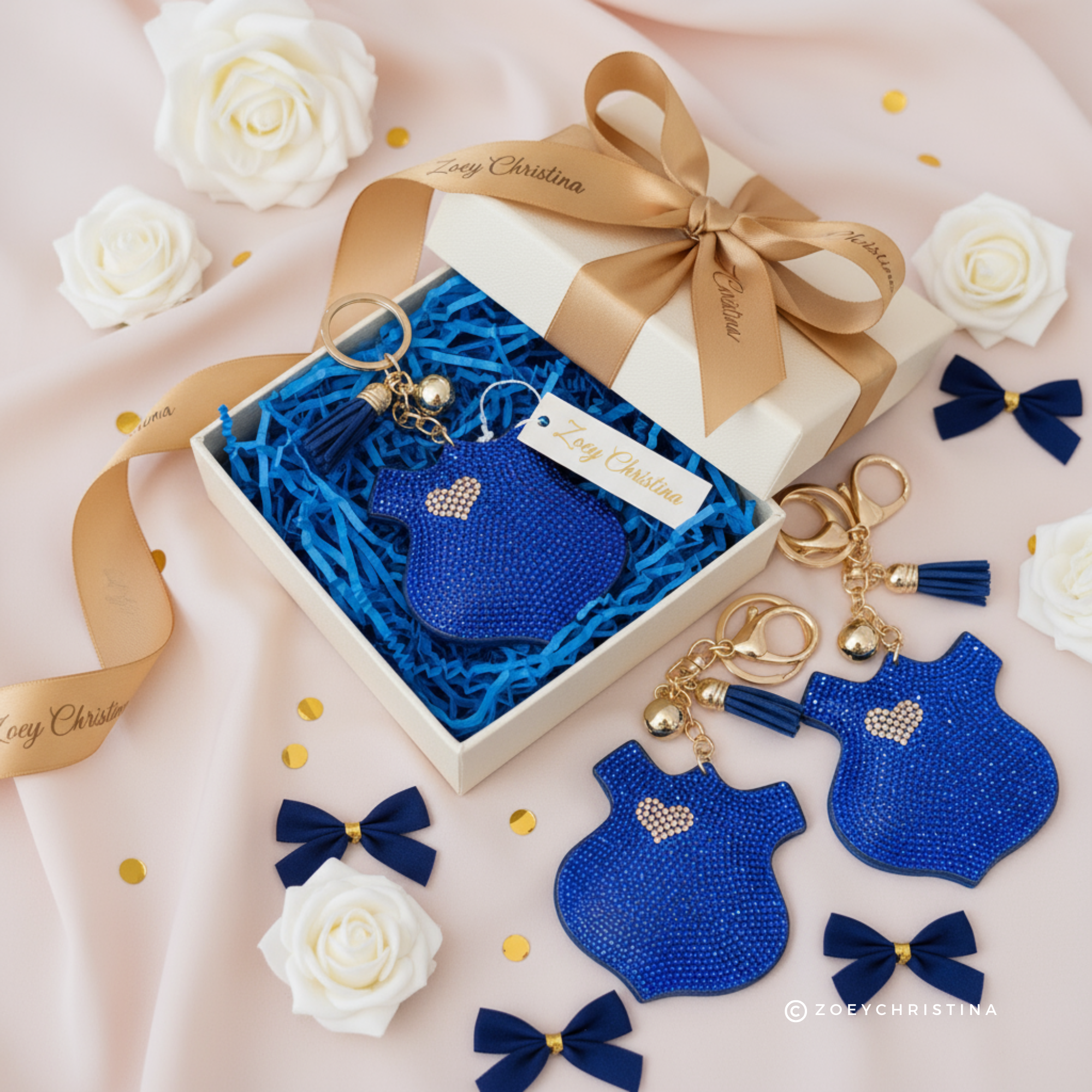 Zoey Christina – wholesale Nyckelringar - Dam – Strassmärke Väsksmycke – Brandman & Polis Nyckelring6