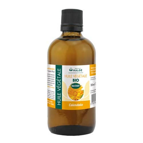 Institut Maloé - Wholesale Bath/Body Oil - Organic Calendula vegetable oil 100 mL (macerate)