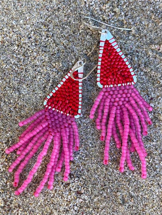 Hot Tamale Fringe-örhängen för wholesale av Naomi Star Designs