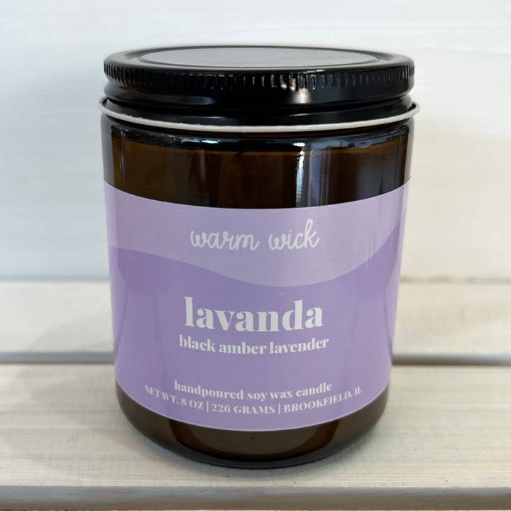 LA LAVANDA Naturlig Soy Wax Candle for engroshandel hos Warm Wick