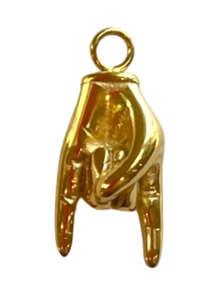 Rock On Hand Charm for wholesale by Sea Bones