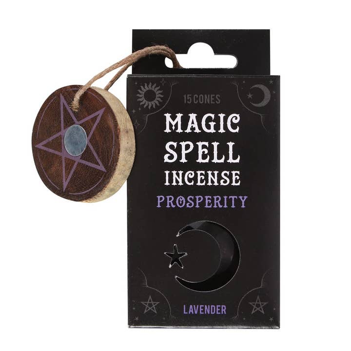 Magic Spell "Prosperity" Lavender Incense Cones for wholesale by Pacific Trading