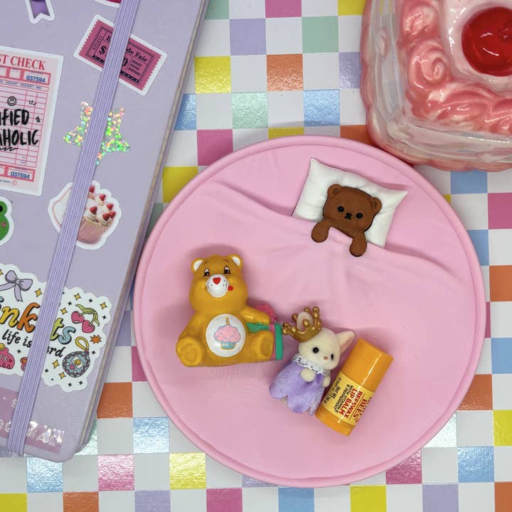 Ours Confortable | Plateau Attrape-Tout pour Bibelots | Imprimé en 3D| pour la vente par Kish B. Designs